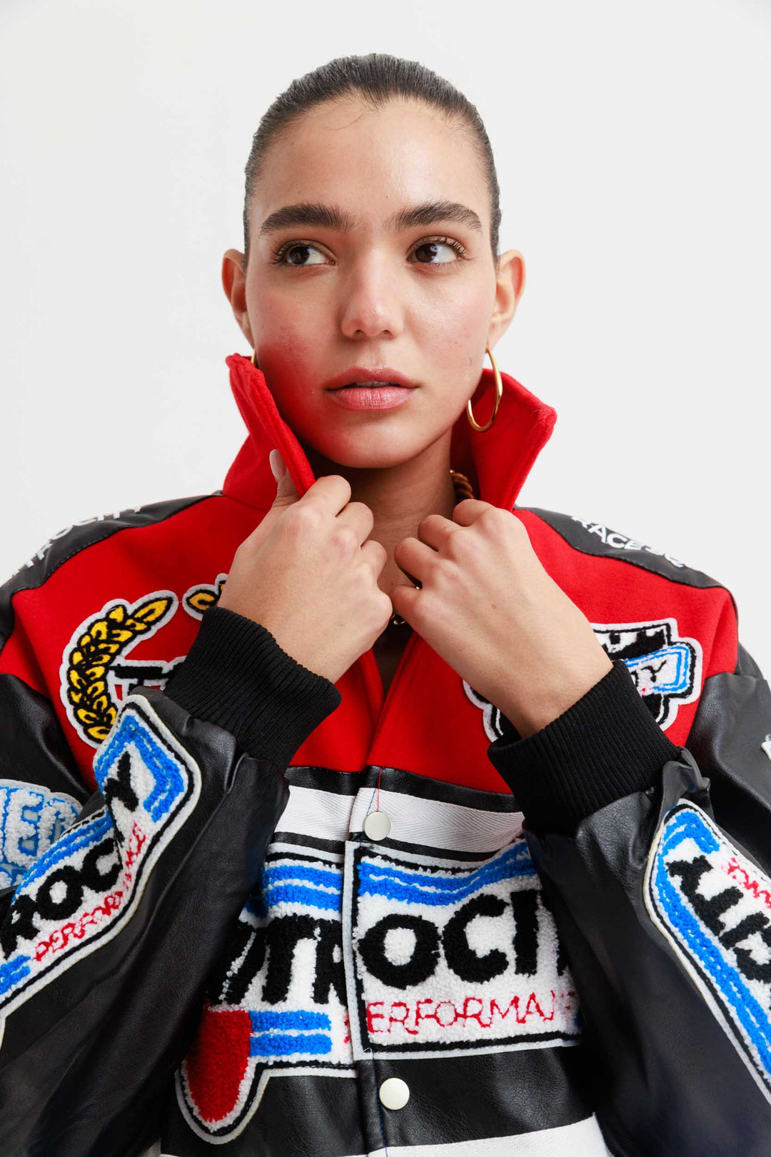 מעיל  בוני- אדום