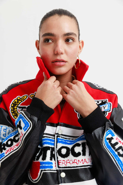 מעיל  בוני- אדום