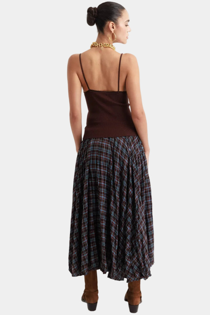 גופיית סריג קדבורי - חום