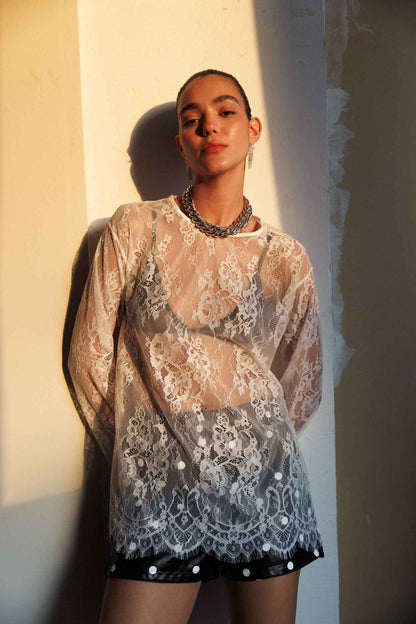 מכנסי שורטס נקודות