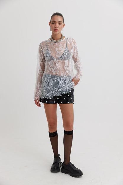 מכנסי שורטס נקודות