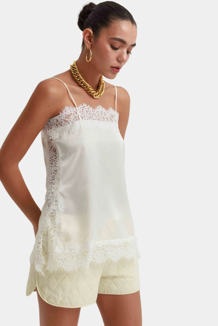 גופיית נואל לנזרי - שמנת