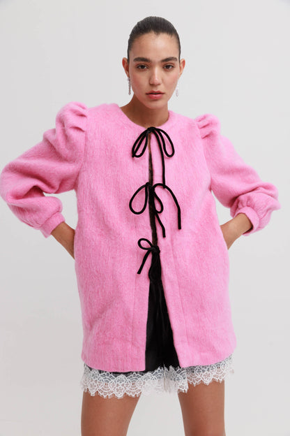 מעיל איימי - ורוד