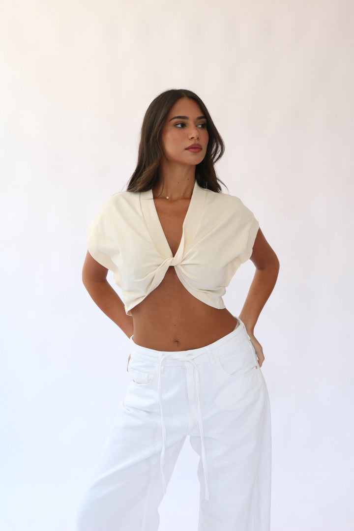 חולצת אדורה - צהוב