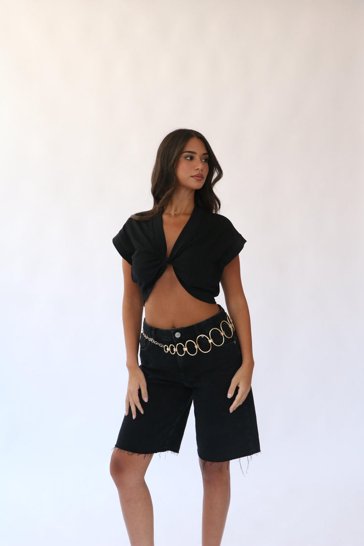 חולצת אדורה - צהוב