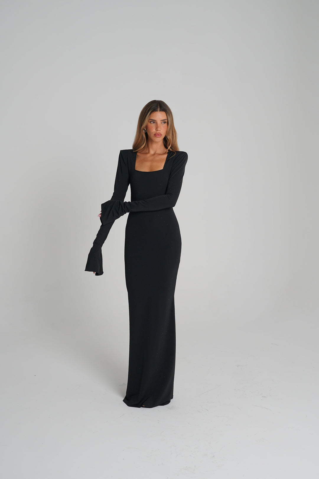 שמלת נואל - שחור