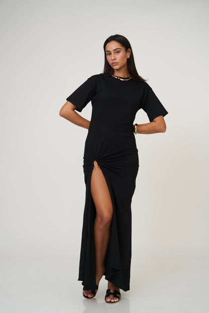 שמלת איימי - שחור