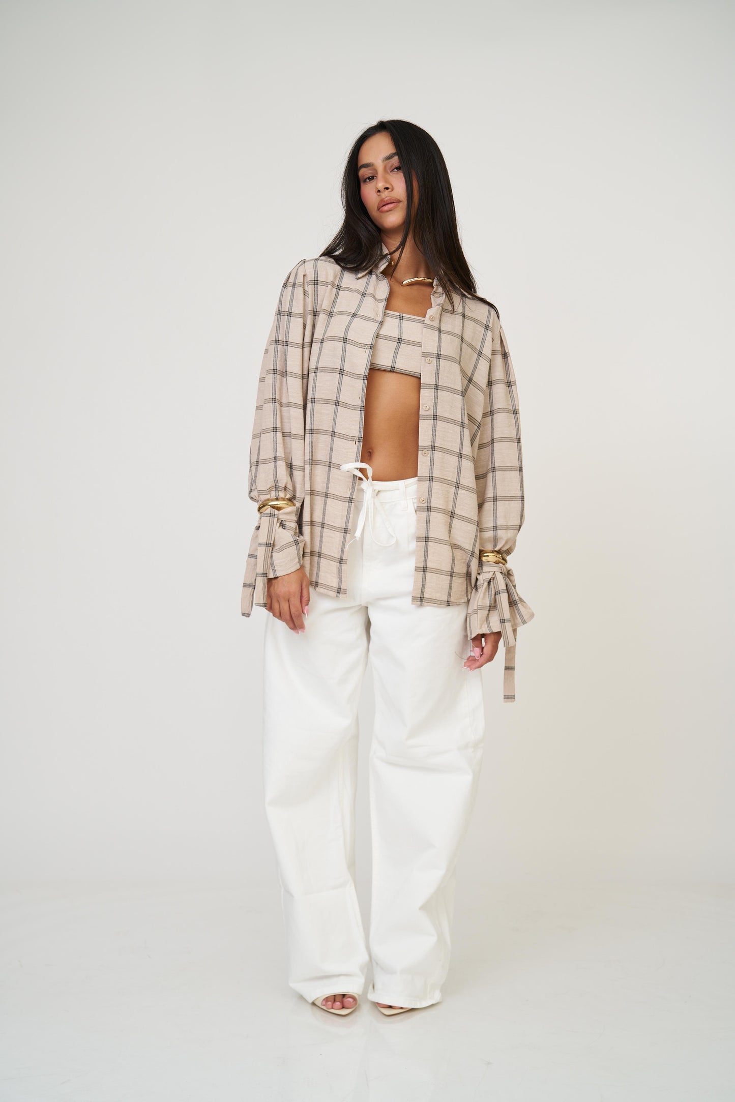 מכופתרת אניטה - אדום