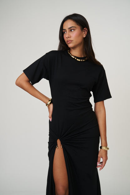 שמלת איימי - שחור