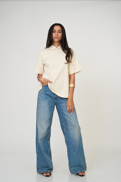 חולצת קורן - לבן