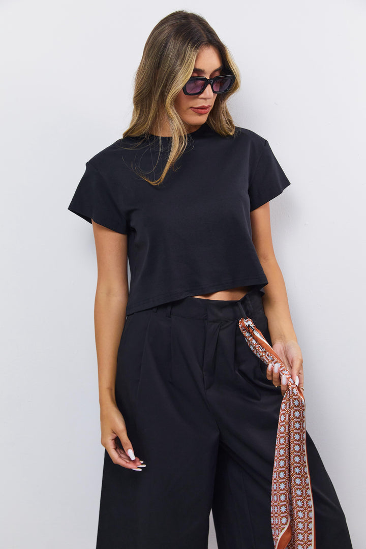 מכנסי ליאי - שחור