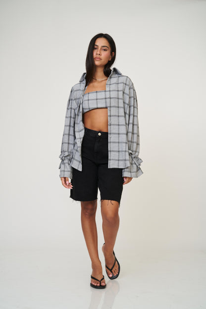 מכופתרת אניטה - אדום