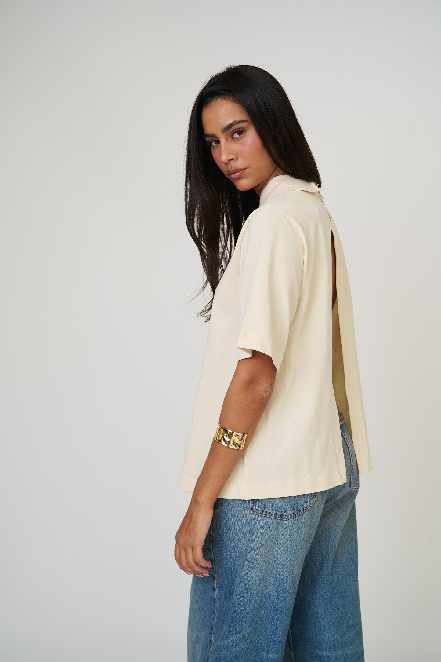 חולצת קורן - לבן