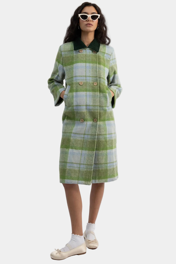 מעיל משבצות דונאגי – ירוק