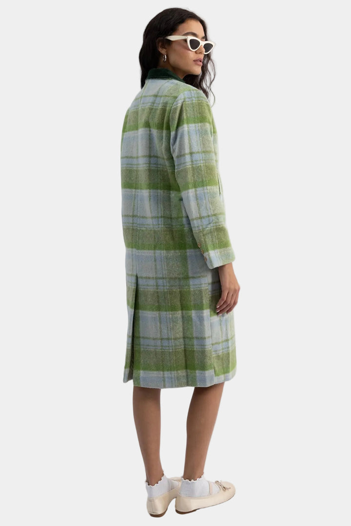 מעיל משבצות דונאגי – ירוק