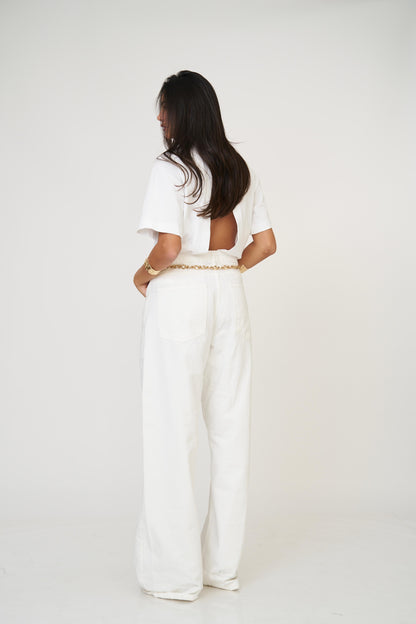 חולצת קורן - לבן