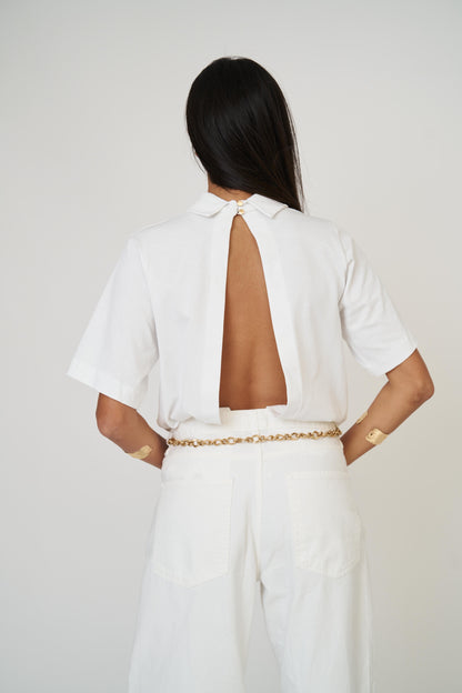 חולצת קורן - לבן