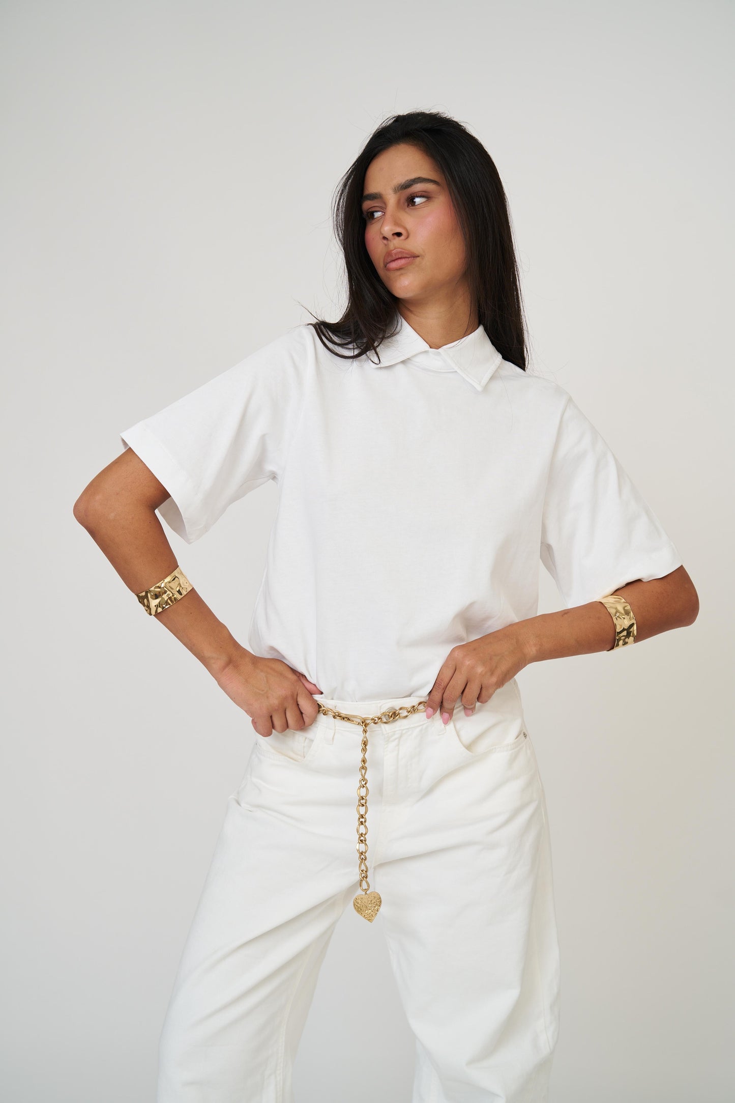 חולצת קורן - לבן