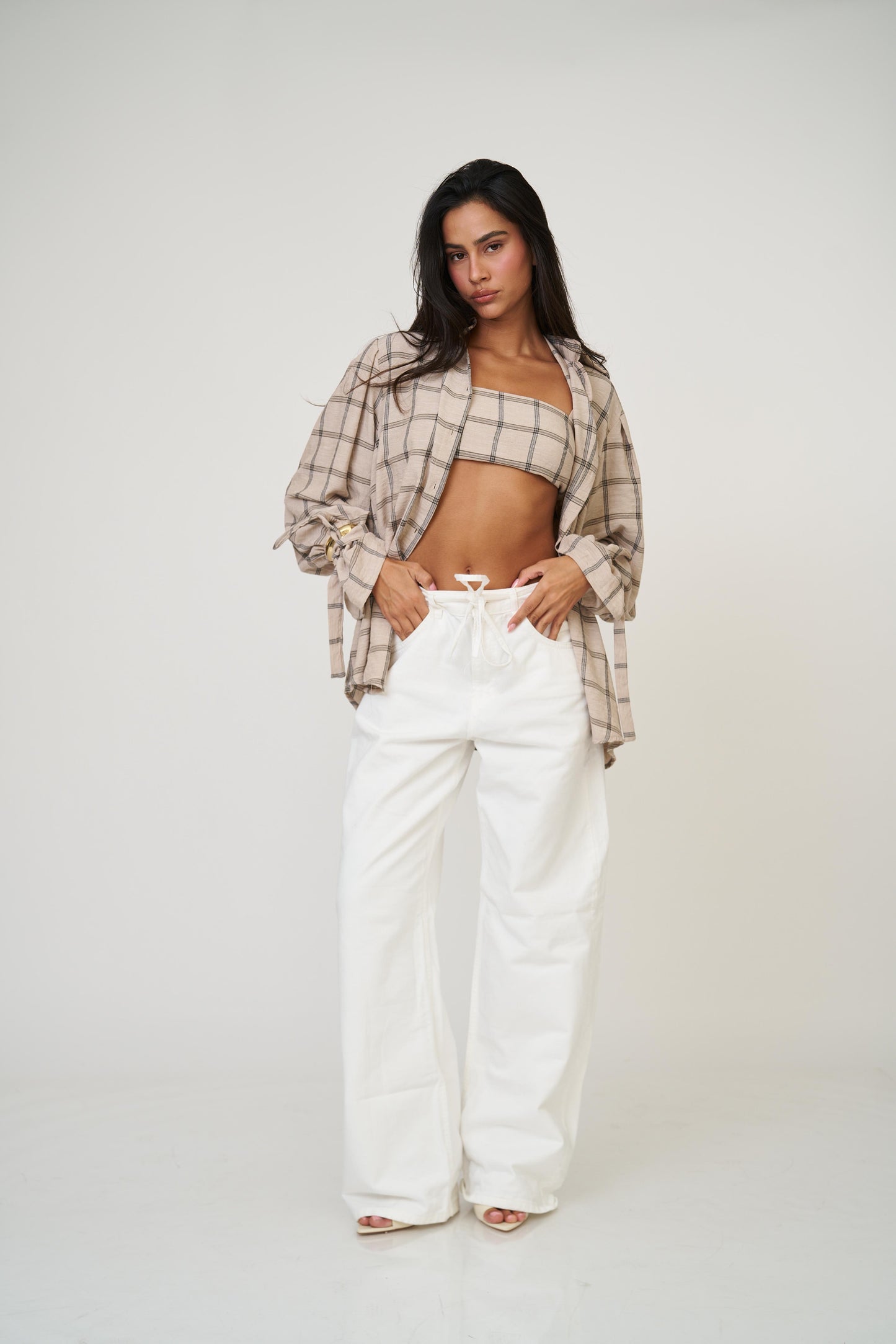 מכופתרת אניטה - אדום