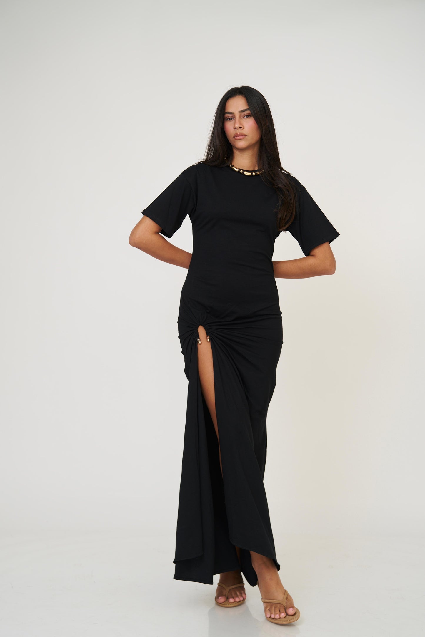 שמלת איימי - שחור