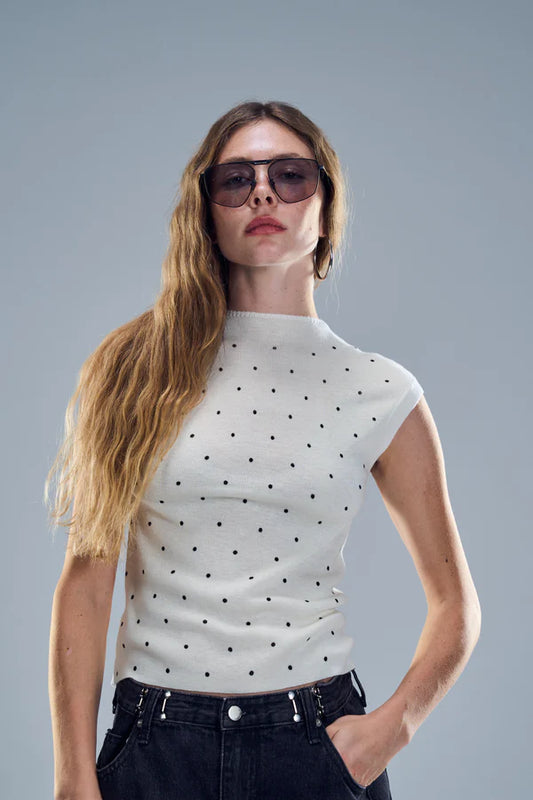 סריג מלה - לבן