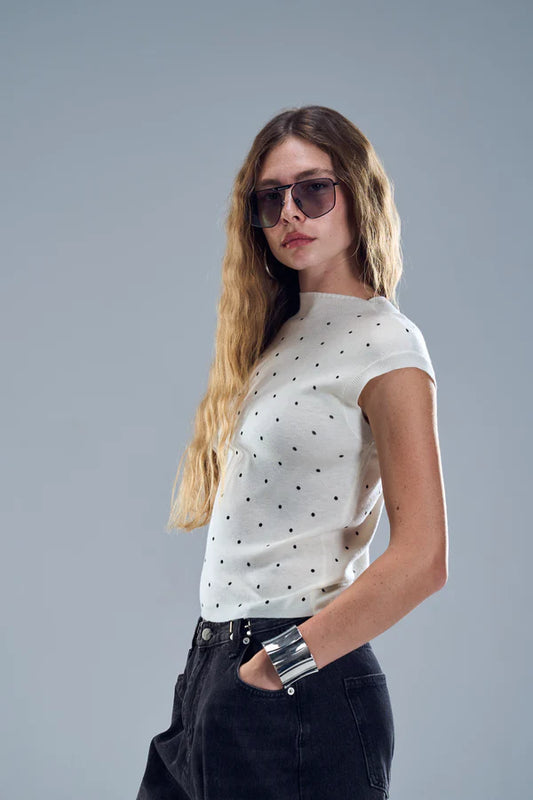 סריג מלה - לבן