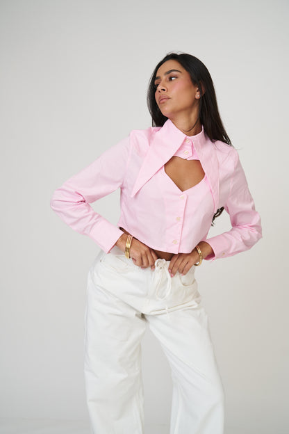 חולצת לימסל לב - שחור