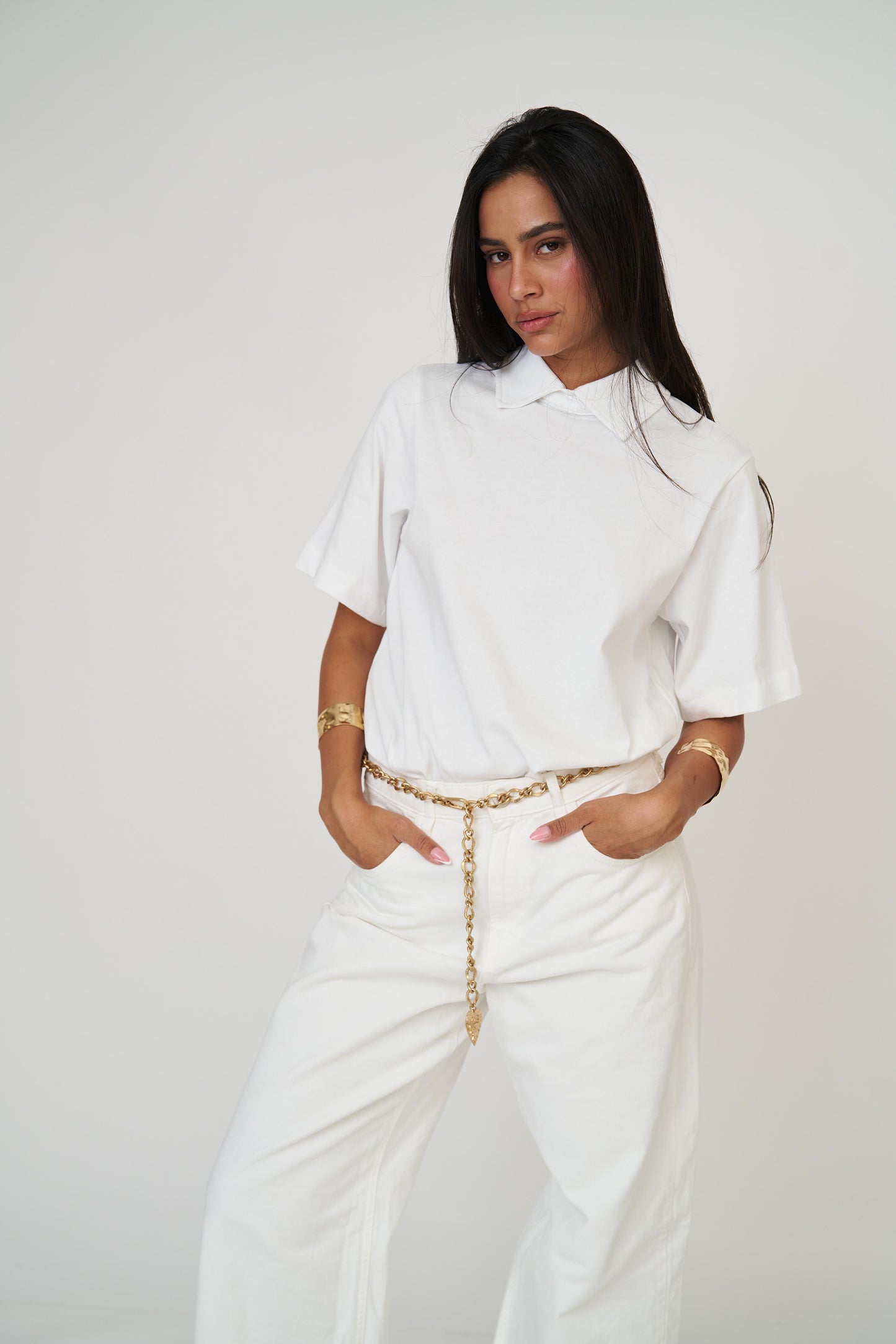 חולצת קורן - לבן