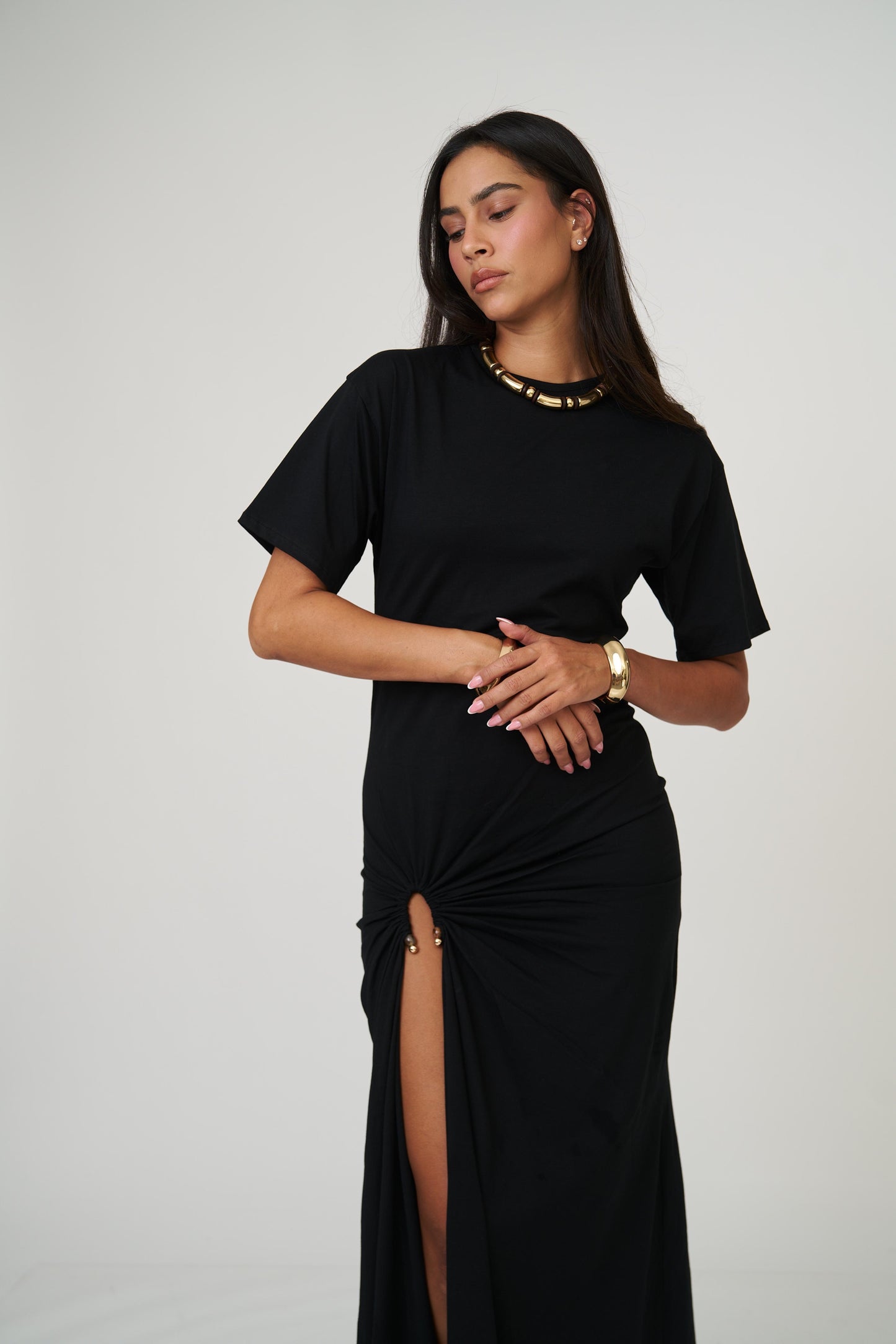 שמלת איימי - שחור