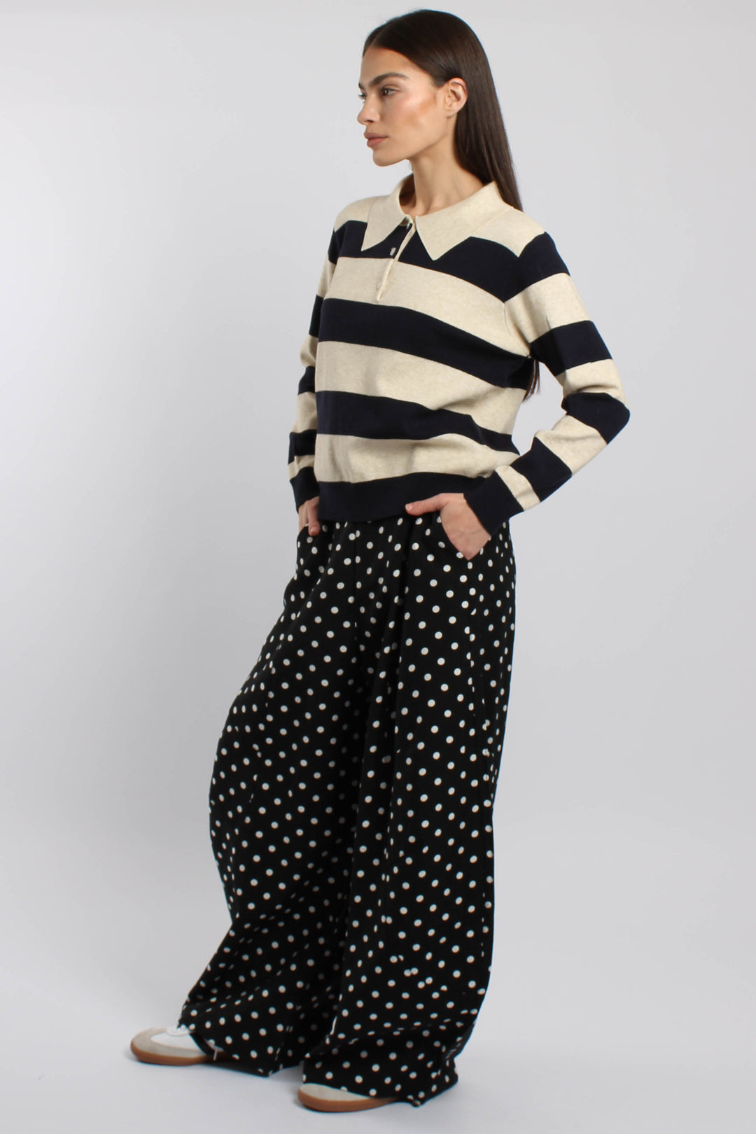 מכנסי קופר שחור