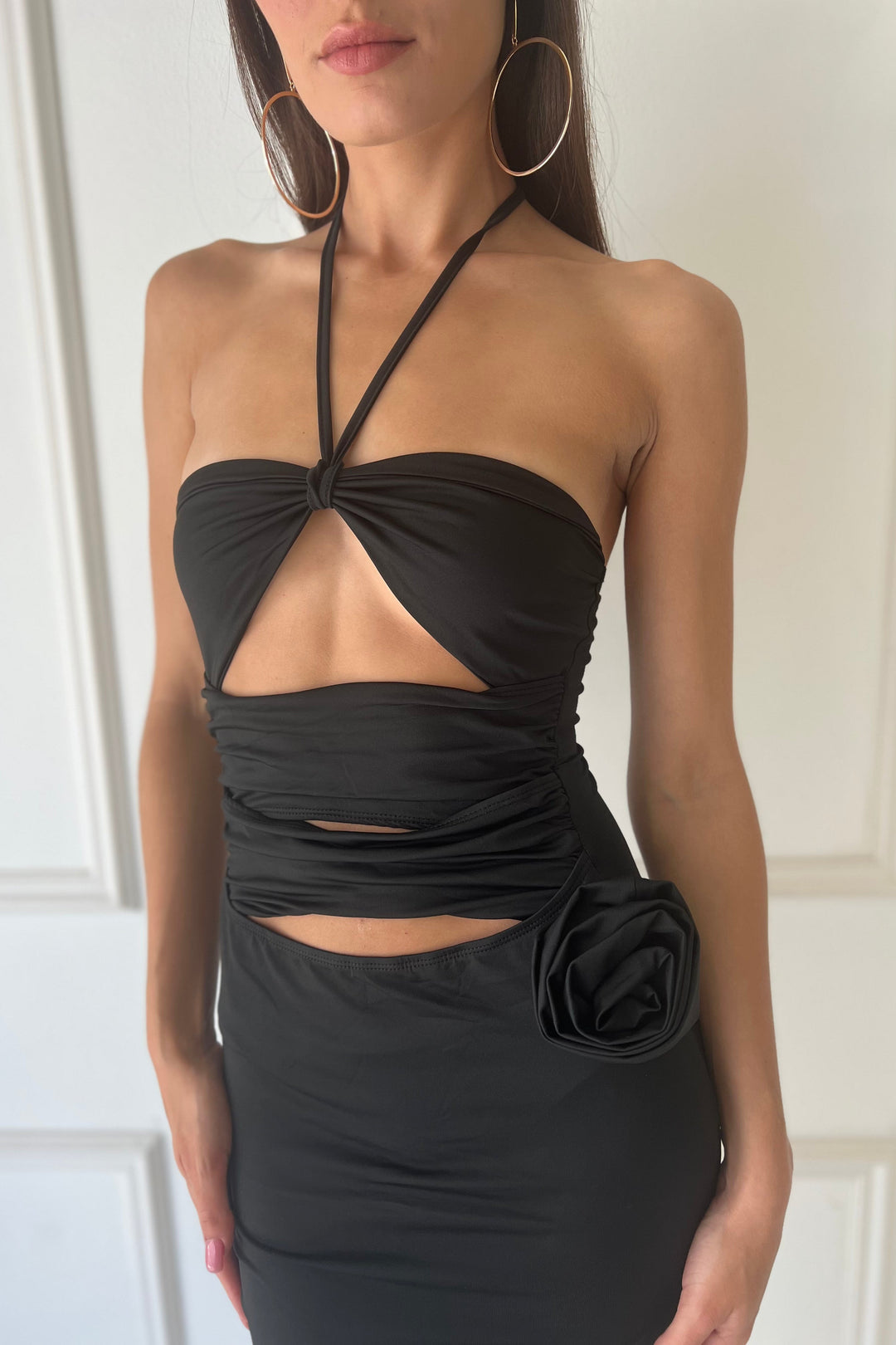 ⁨שמלת פלורנסיה - חום⁩