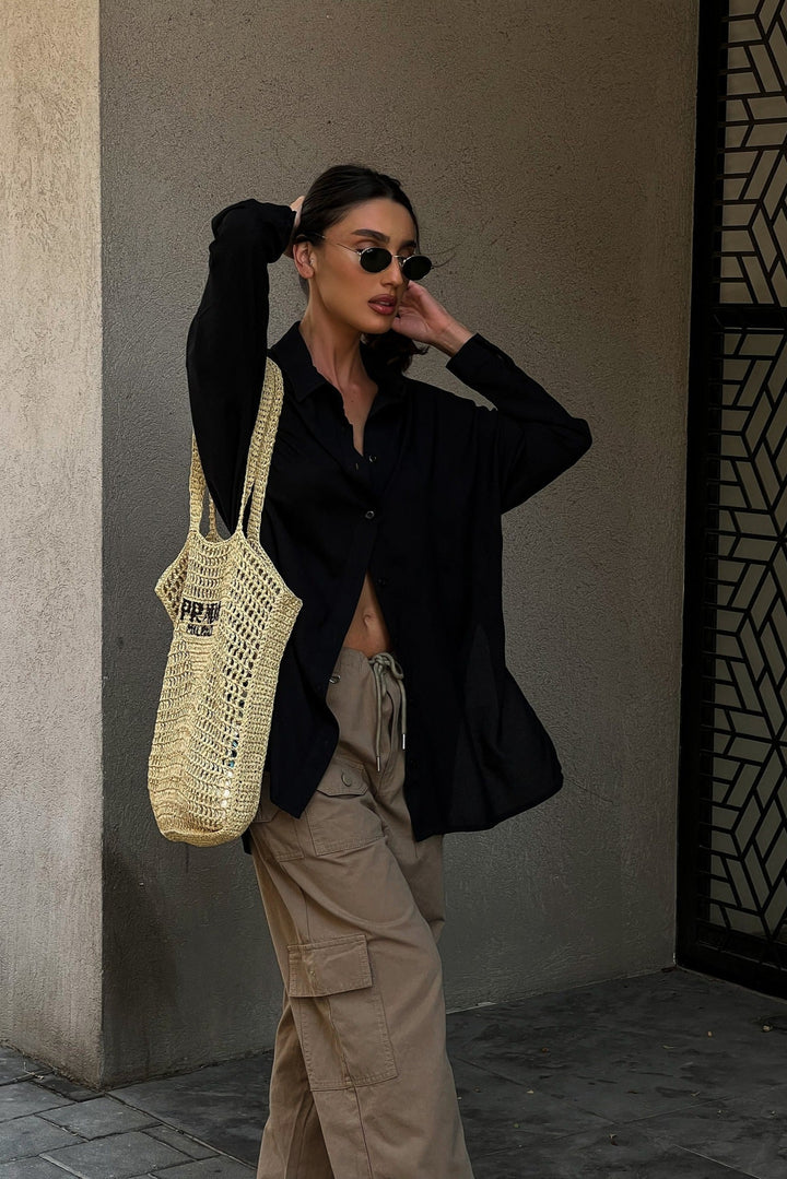 טוניקת בבלס  - שחור