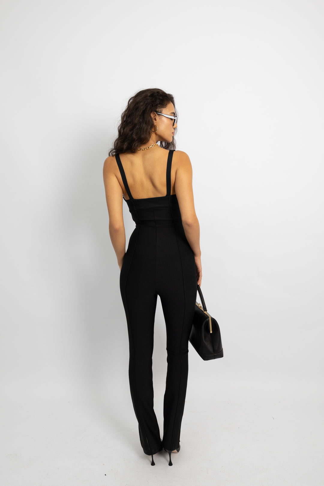 אוברול דריה -שחור