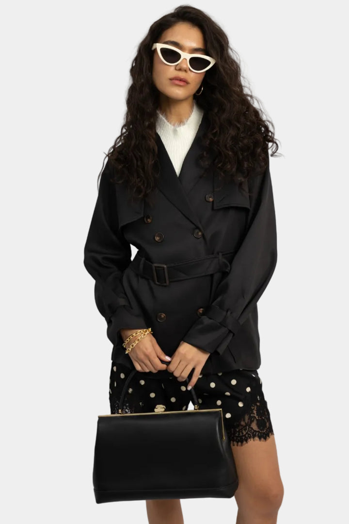 גקט טרנץ בונד - שחור