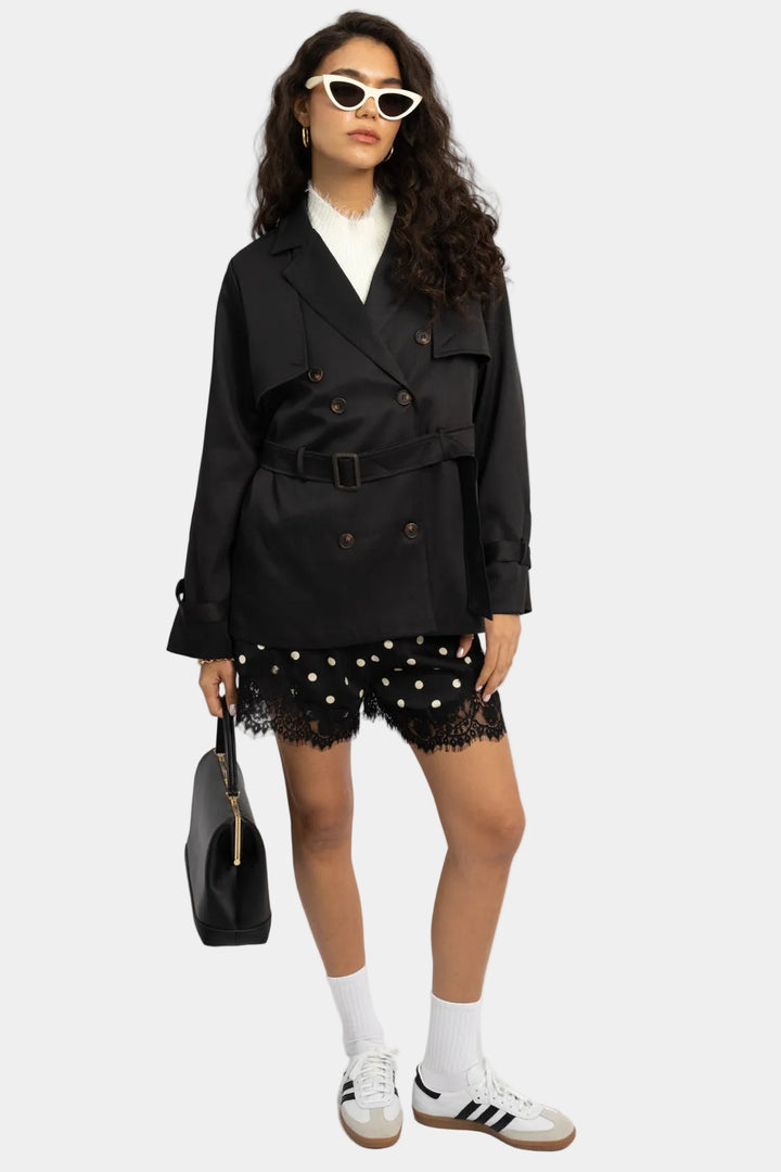 גקט טרנץ בונד - שחור