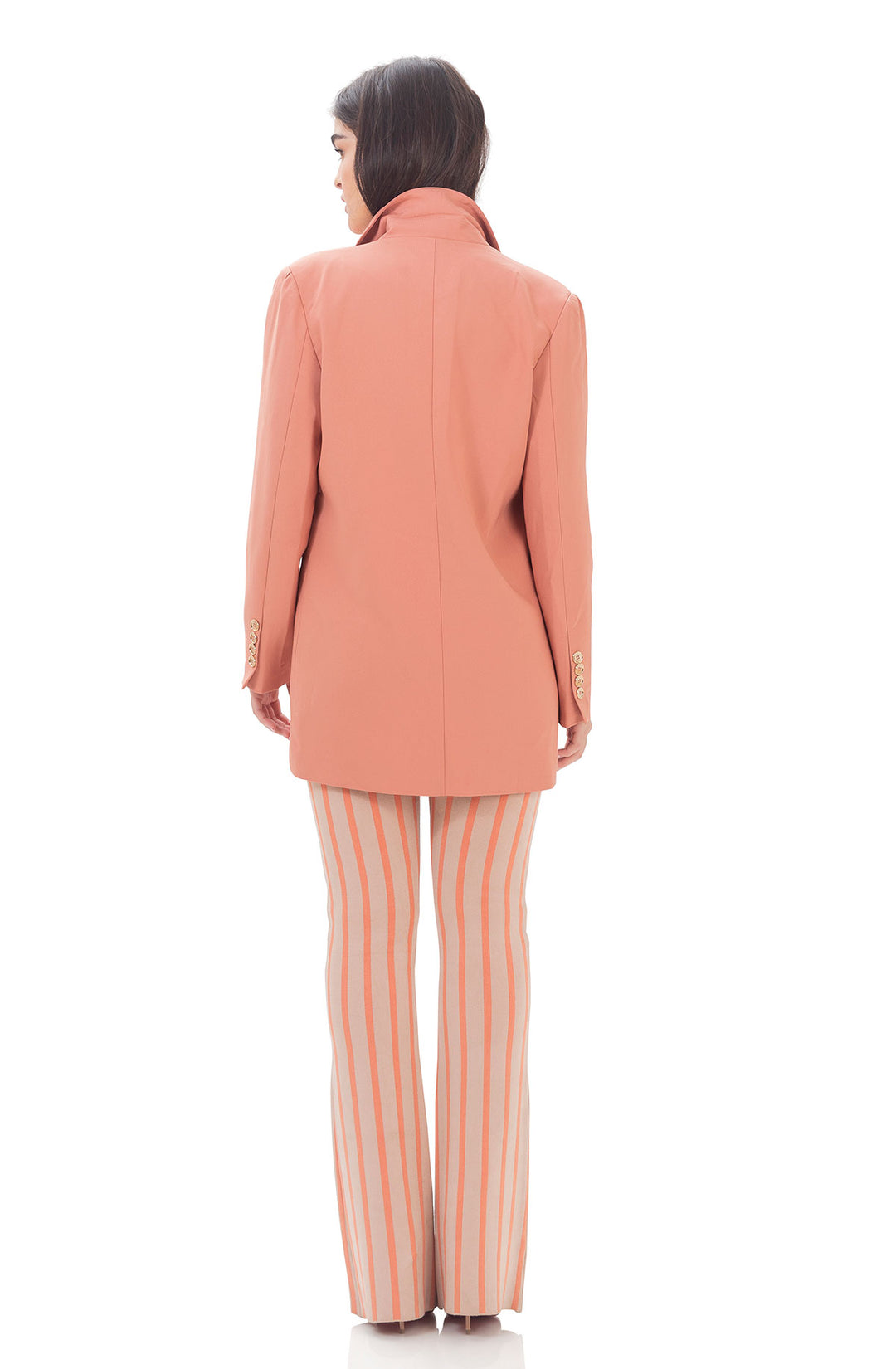 שמלת בלייזר אפריקוט