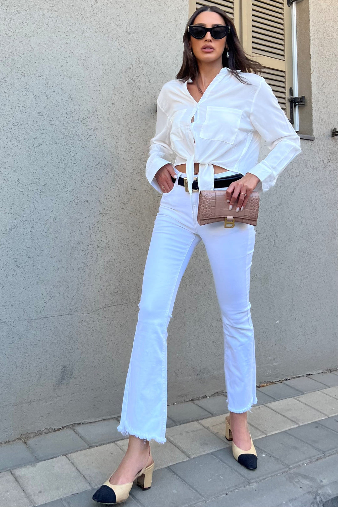 חולצת נועה - שחור