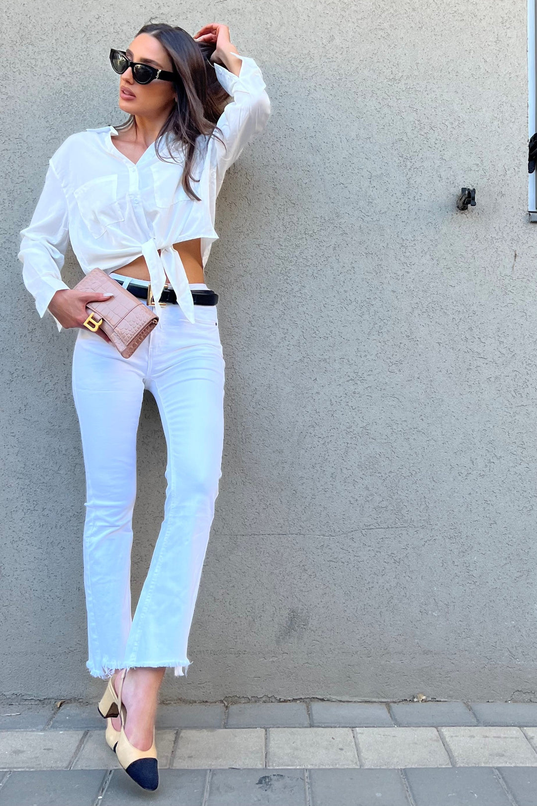 חולצת נועה - שחור