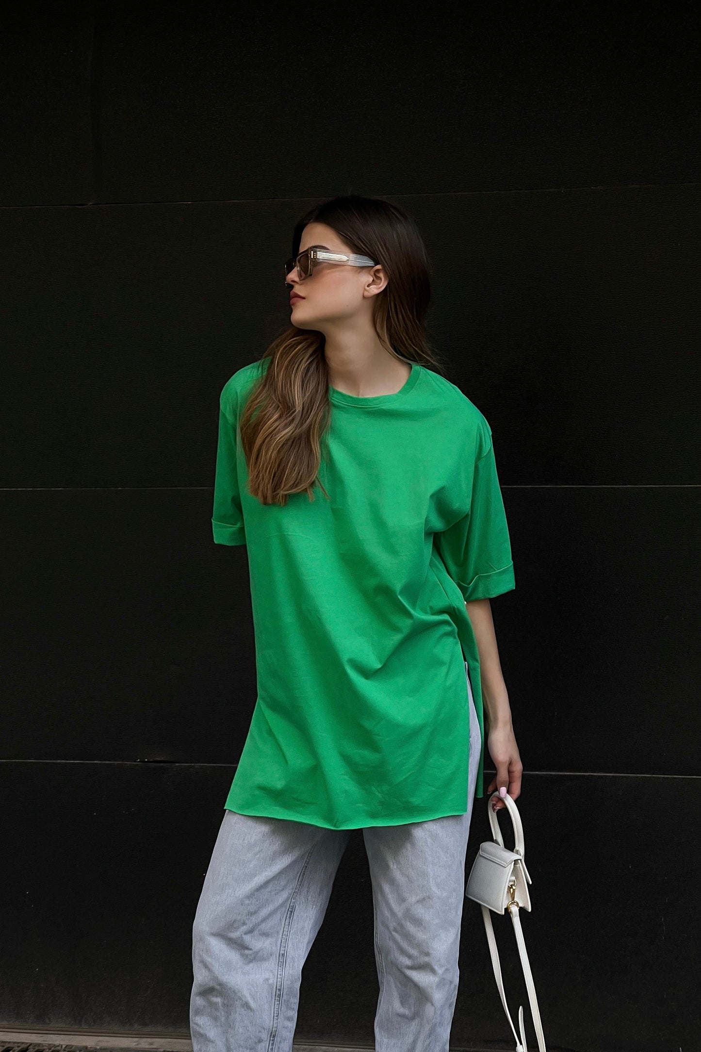 חולצת קאנדיס - ירוק