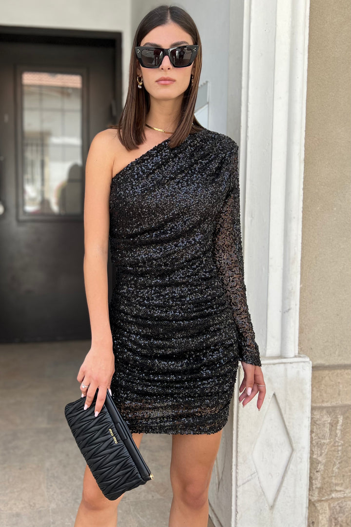 שמלת אלקס - שחור