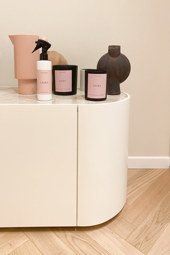 LAURA⁩⁩  - ECVLUSIVE נר קרמיקה בינוני