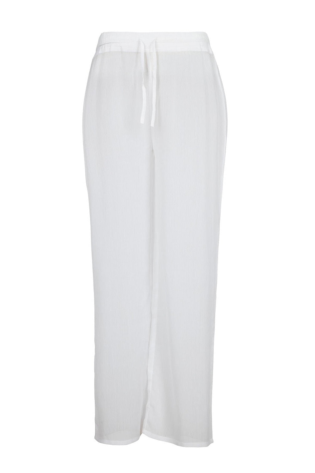 מכנסיים ארוכים צבע לבן - LONG PANTS COLOR WHITE